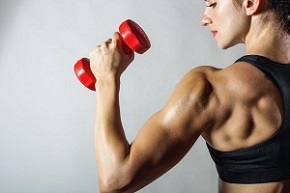 Woman with Dumbbell