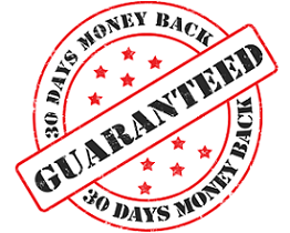 Seal of 30 Day Money Back Guarantee