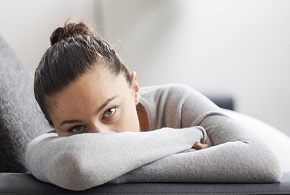 Woman Suffering Generalized Anxiety Disorder